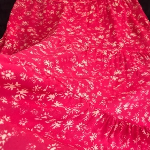 Free People Wallflower Raspberry Dress. - Picture 6 of 7